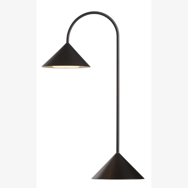 Grasp Portable Table Lamp H: 47 cm - Matt Black