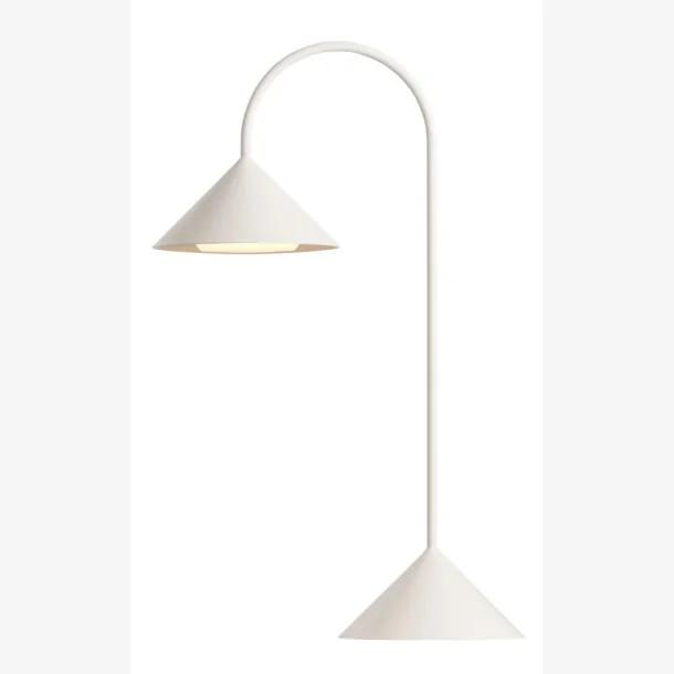 Grasp Portable Table Lamp H: 47 cm - Matt White