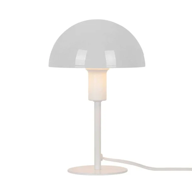 Ellen Mini Bordlampe H25 cm, Hvid