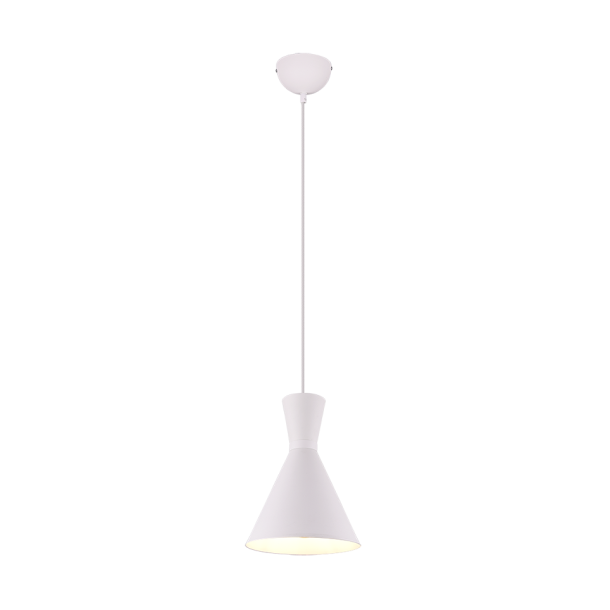 Enzo loftlampe - 20 cm - Hvid