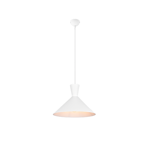 Enzo loftlampe - 35 cm - Hvid